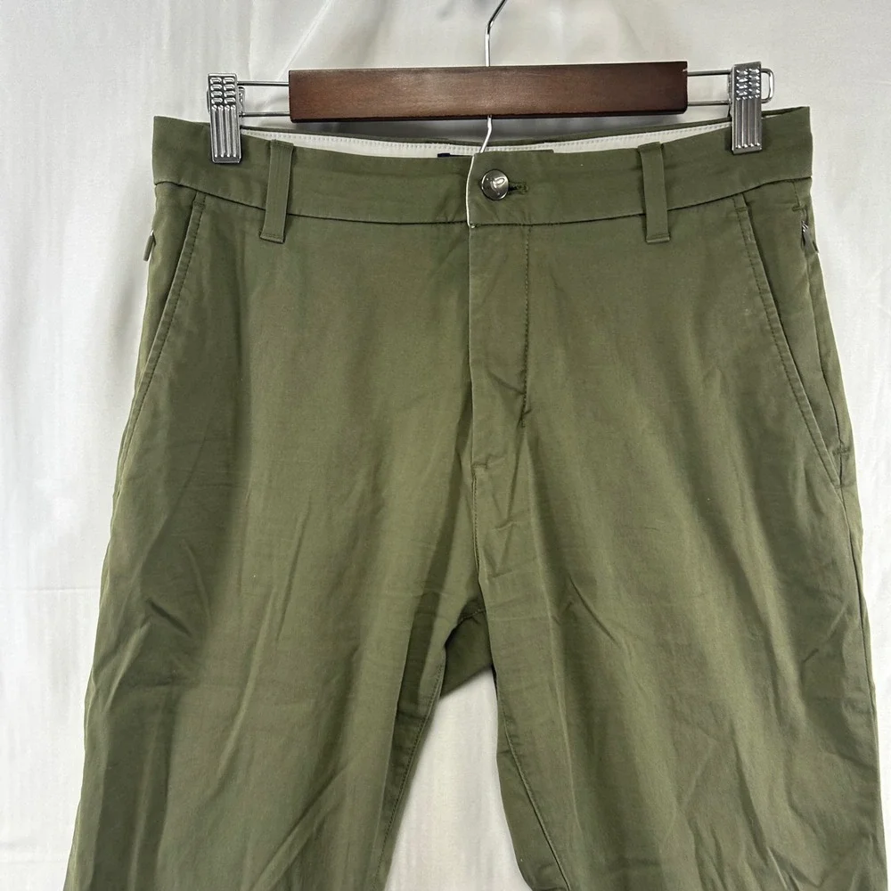 Birddogs Khaki Pants Mens 30x32 Olive Green Stretch Chino